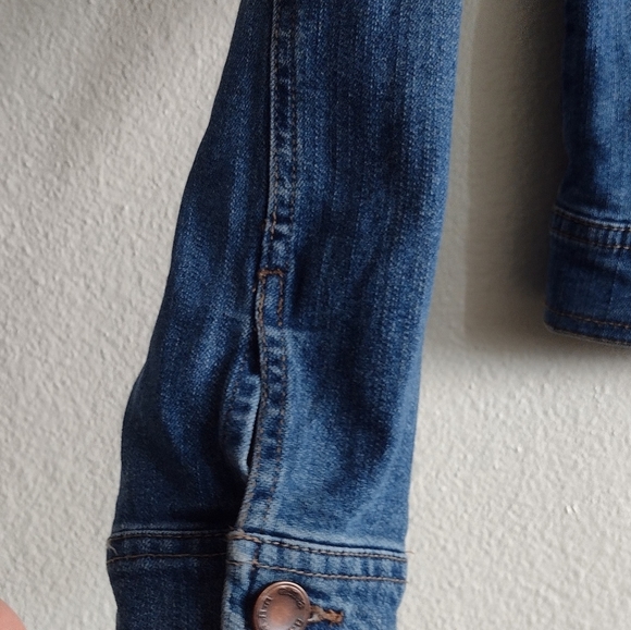 Blue Jean Jacket a.n.a Womens XS Stretch Classic - Picture 6 of 10